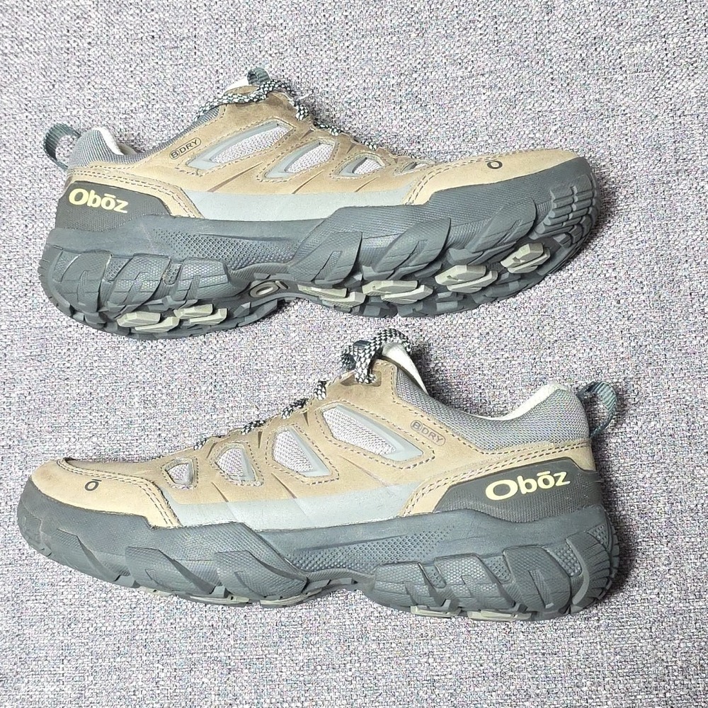 Oboz Sawtooth X Low Women's Size 7.5 Trail Hiking Shoes Sneakers Brown